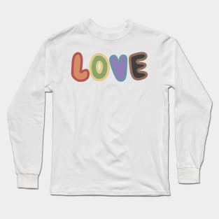 lgbt+ love Long Sleeve T-Shirt